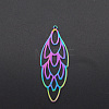 Ion Plating(IP) 201 Stainless Steel Big Pendants LS-STAS-R111-JA539-1