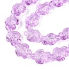 Transparent Glass Beads Strands DGLA-N021-02A-07-3