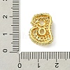 Rack Plating Brass Clear Cubic Zirconia Pendants KK-S378-01G-B-3