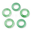 Natural Malaysia Jade Linking Rings G-N0325-05-2