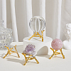 Alloy Crystal Ball Holders ODIS-WH0007-59A-G-4