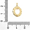 Brass Pendant Cabochon Settings KK-CBA968C-03G-07-3