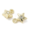 Alloy Rhinestone Pendants FIND-L025-05G-2