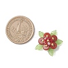 Natural Red Jasper & Glass Pendants PALLOY-MZ01192-03-2