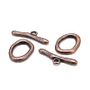 Alloy Toggle Clasps LS-PALLOY-G014-R-2