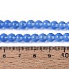 Acrylic Imitation Cat Eye Beads Strands OACR-Q197-01A-04-4