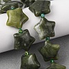 Natural Green Jade Beads Strands G-K359-E06-1