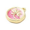 Alloy Enamel Charms PALLOY-K020-19LG-04-2