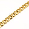 304 Stainless Steel Curb Chain/Twisted Chain Necklaces STAS-A028-N127G-2