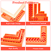 14Pcs 3 Styles Plastic Precision Machinist Square TOOL-BC0002-19-3