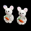 Handmade Lampwork Beads Strands LAMP-A005-02-3