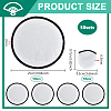 50Pcs Nylon Foldable Flying Disc or Fan with Storage Bag Assortment AJEW-BC0008-88A-2