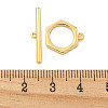 Brass Toggle Clasps KK-A223-06G-4