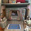 Turkish Style Mini Nylon Carpets AJEW-TA0003-66A-9