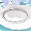 304 Stainless Steel Rhinestone Bangles for Women BJEW-Z092-12P-1