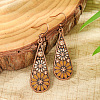 Bohemian Alloy Enamel Dangle Earrings FS-WG2DAA9-07-1