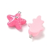 Opaque Resin Pendants RESI-I355-03P-01-2