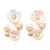 Zinc Alloy Cabochons FIND-C035-01G-02-2