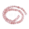 Cherry Quartz Glass Beads Strands G-M435-A17-01-3