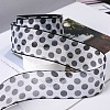 10 Yards Polka Dot Polyester Chiffon Ribbon PW-WG52985-03-1