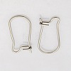 Tarnish Resistant 316 Surgical Stainless Steel Hoop Earrings STAS-N019-08-1