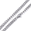 Non-Tarnish 304 Stainless Steel Pendant Necklaces NJEW-C042-10P-4