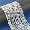 Electroplate Glass Beads Strands X-EGLA-R020-8x4mm-13-4