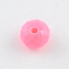 Opaque Acrylic Beads SACR-R850-19-2