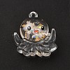 Luminous Transparent Resin Pendants RESI-A022-02A-1