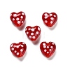Handmade Lampwork Enamel Beads X-LAMP-B030-02A-01-1