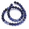 Round Natural Sodalite Beads Strands LS-G-F222-39-6mm-3