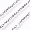 304 Stainless Steel Cable Chain Necklaces X-NJEW-P248-01P-2