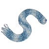 Gradient Color Natural Devil Blue Aquamarine Beads Strands G-NH0072-B01-4mm-3