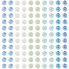 125Pcs 5 Colors Electroplate Glass Beads EGLA-TA0013-63-2