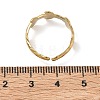 304 Stainless Steel Cuff Open Rings for Women RJEW-L341-02F-G-5