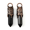 Natural Obsidian Big Pendants G-D102-05R-05-1