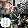 200Pcs 4 Style Nylon & Plastic & Aluminium Alloy & Brass Bike Brake Cable End Caps FIND-CA0005-48-4