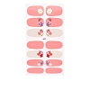 Full Cover Strawberry Flower Nail Stickers MRMJ-T100-017-1