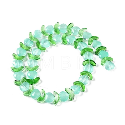 Transparent Glass Beads Strands GLAA-B021-04B-1