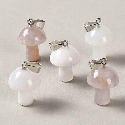 Natural African White Opal Pendants GG-CBAA0EE-05P-27-1