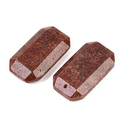 Natural Strawberry Quartz Pendants G-H325-03L-1