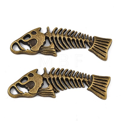 Tibetan Style Alloy Big Pendants TIBE-T007-26AB-FF-1