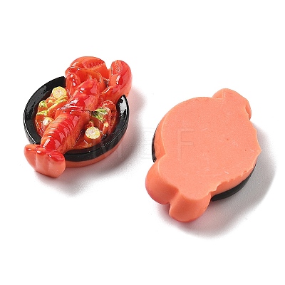 Cute Mini Food Series Resin Cabochons CRES-I038-01G-1