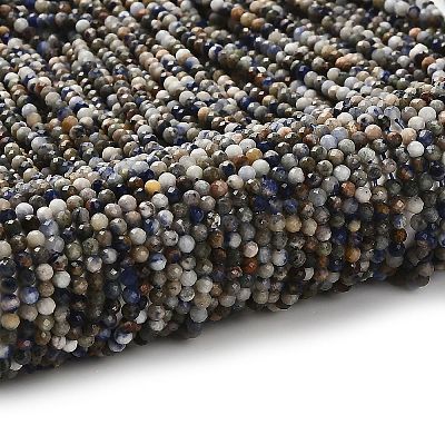 Natural Sodalite Beads Strands LS-G-RM2025-A19-3mm-1