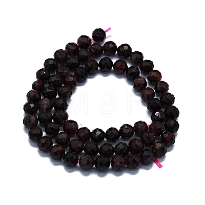 Natural Garnet Beads Strands G-G927-33-1