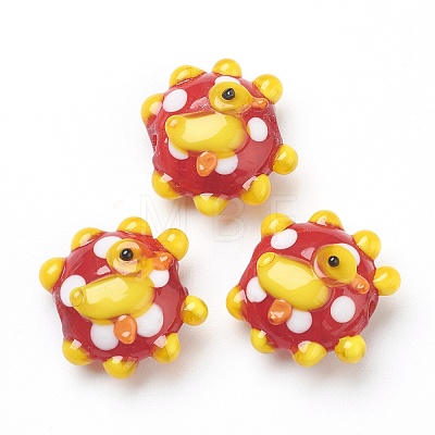 Handmade Lampwork Beads X1-LAMP-J092-01E-1