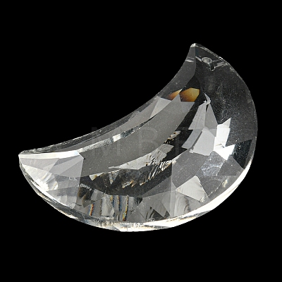 Transparent Glass Big Pendants GLAA-G103-04-1