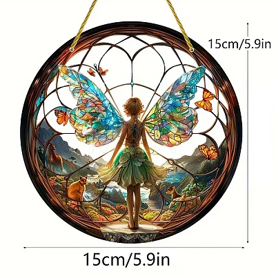 Acrylic and Glass Suncatchers PW-WG0921B-01-1