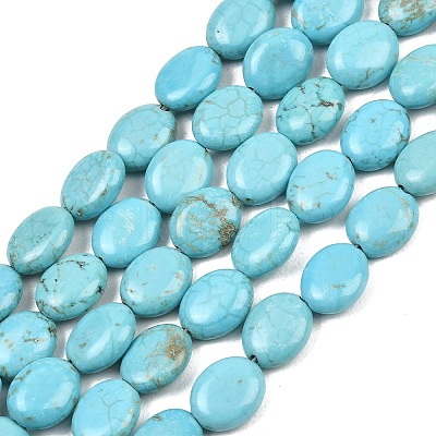 Natural Magnesite Beads Strands G-Z143-E01-01A-1