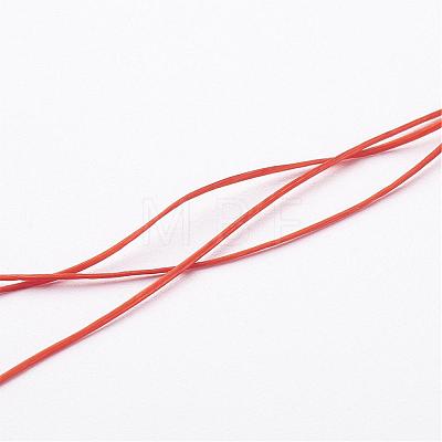 Red Stretch Elastic Beading Wire String X-EW-S002-01-1